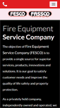 Mobile Screenshot of fescofire.com