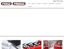 Tablet Screenshot of fescofire.com